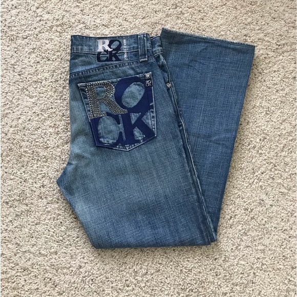 Men’s Rock & Republic Jeans 33 Hemmed Short Length - Picture 1 of 10